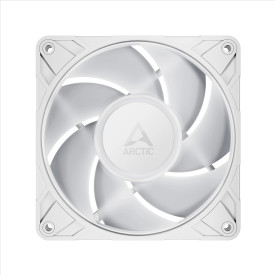 Вентилатор Arctic P12 Pro A-RGB, 120 мм, 3000 RPM, 77 CFM, 25 dBA, 4 Pin PWM, RGB LED, White