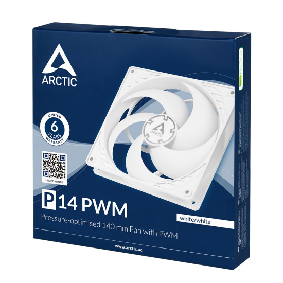 Вентилатор Arctic Fan 140mm P14 PWM white/white - ACFAN00222A