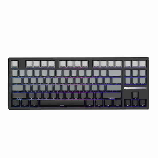 Безжична клавиатура ATK Wireless Professional Gaming Mechanical Keyboard - Z87 PRO Side Engraving - Aniya Switches