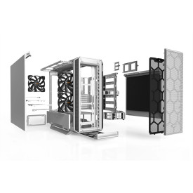 Кутия за компютър be quiet! Case EATX - Silent Base 802 White