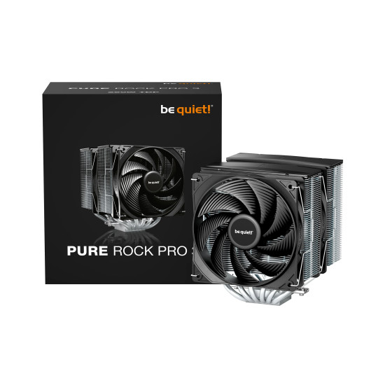 Охладител за процесор be quiet! CPU Cooler - Pure Rock Pro 3 - Dual-Tower