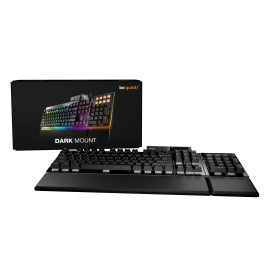 Клавиатура be quiet! Dark Mount BT002US, Mechanical, Silent Tactile Switches, Hot-Swappable, RGB, USB, Black