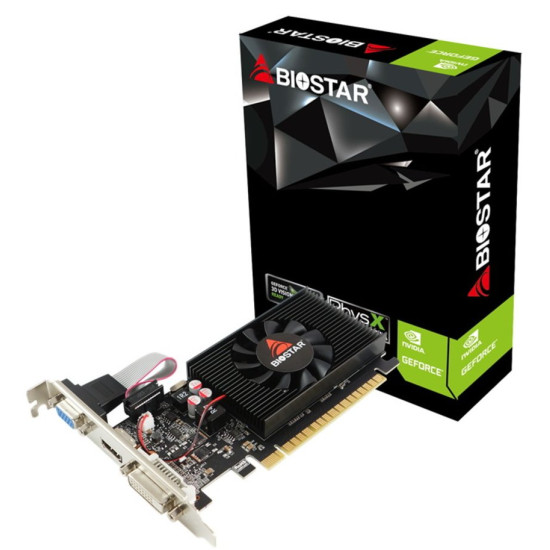 Видеокарта Biostar VGA GT710 2GB DDR3 - VN7103THX6