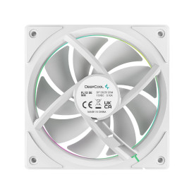 Комплект вентилатори DeepCool Fan Pack 3-in-1 3x120mm - FL12 SE 3IN1 WH - Luminous Halo ARGB