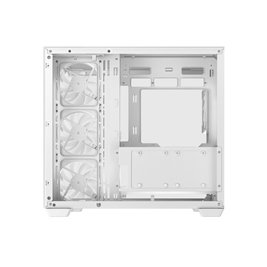 Кутия за компютър DeepCool Case ATX - CG530 4F White - 4 ARGB Fans