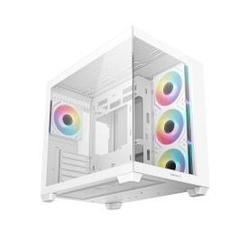 Кутия за компютър DeepCool Case ATX - CG530 4F White - 4 ARGB Fans