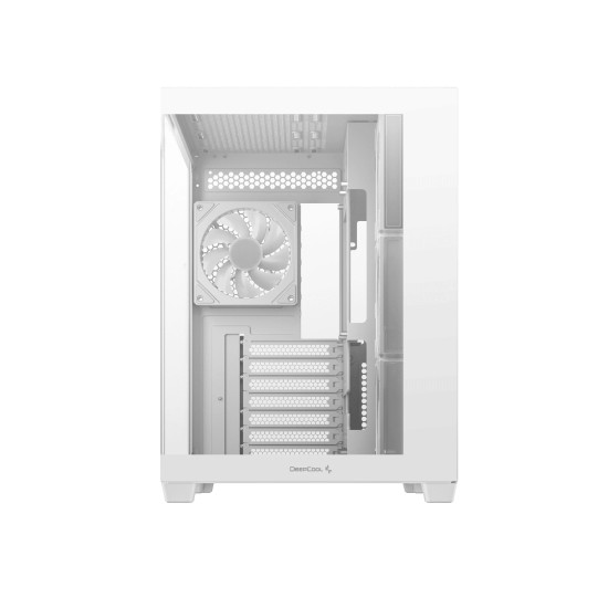 Кутия за компютър DeepCool Case ATX - CG530 4F White - 4 ARGB Fans