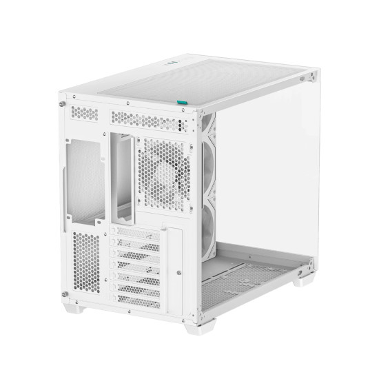Кутия за компютър DeepCool Case ATX - CG530 4F White - 4 ARGB Fans