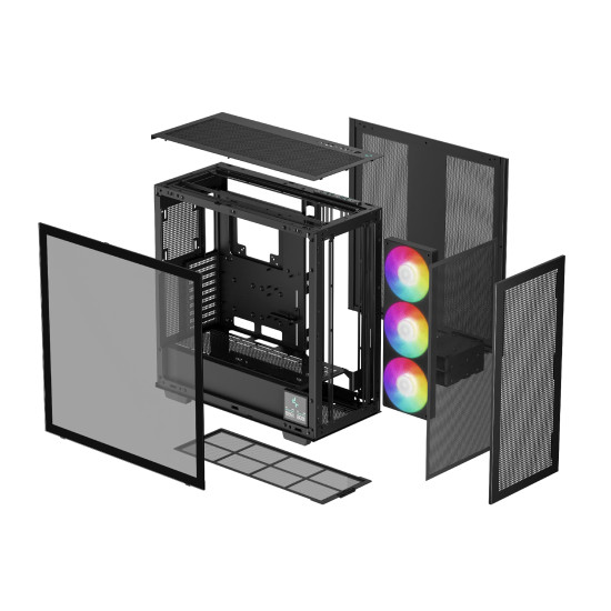 Кутия за компютър DeepCool Case E-ATX - MORPHEUS - Dual-Chamber