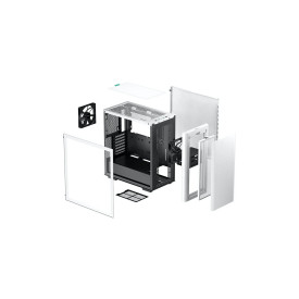 Кутия за компютър DeepCool Case EATX - CK500 WH