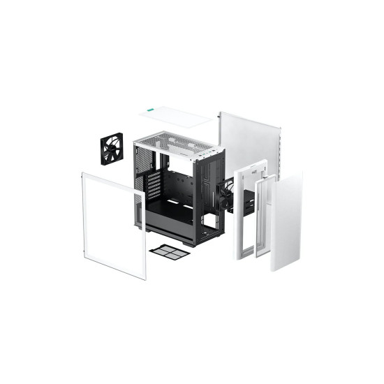 Кутия за компютър DeepCool Case EATX - CK500 WH