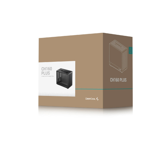 Кутия за компютър DeepCool Case mATX - CH160 PLUS