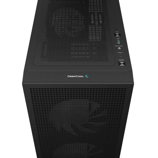 Кутия за компютър DeepCool Case mATX - CH360 DIGITAL