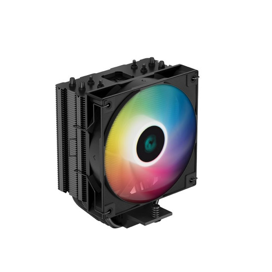 Охладител за процесор DeepCool CPU Cooler AG400 BK - Addressable RGB - LGA1700/AM5