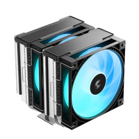 Охладител за процесор DeepCool CPU Cooler AG620 G2 ARGB - Dual-Tower - LGA1851/AM5