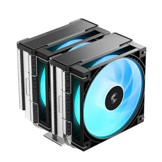 Охладител за процесор DeepCool CPU Cooler AG620 G2 ARGB - Dual-Tower - LGA1851/AM5