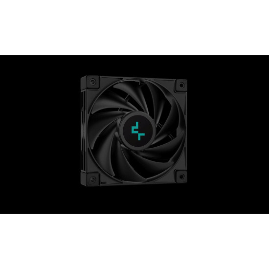 Охладител за процесор DeepCool CPU Cooler AK400 Zero Dark Plus - Dual-Fan - LGA1700/AM5