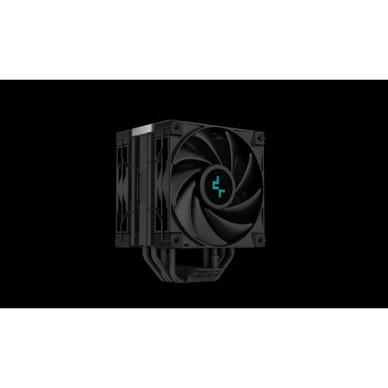Охладител за процесор DeepCool CPU Cooler AK400 Zero Dark Plus - Dual-Fan - LGA1700/AM5