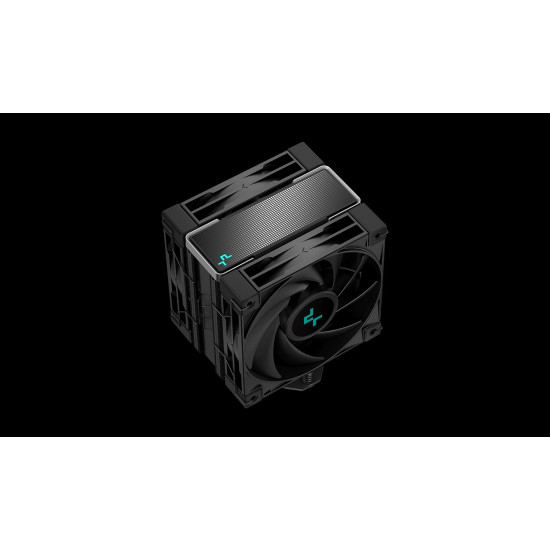Охладител за процесор DeepCool CPU Cooler AK400 Zero Dark Plus - Dual-Fan - LGA1700/AM5