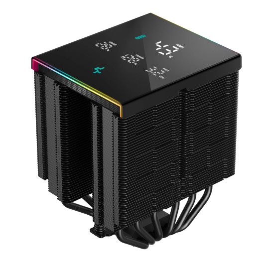 Охладител за процесор DeepCool CPU Cooler AK620 DIGITAL PRO - Dual-Tower - LGA1851/AM5