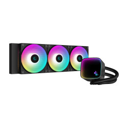 Водно охлаждане DeepCool Water Cooling LS720 SE - Addressable RGB, Infinity mirror design - LGA1700/AM5