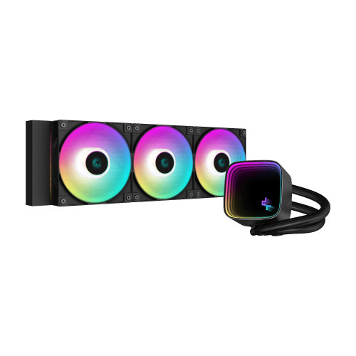 Водно охлаждане DeepCool Water Cooling LS720 SE - Addressable RGB, Infinity mirror design - LGA1700/AM5