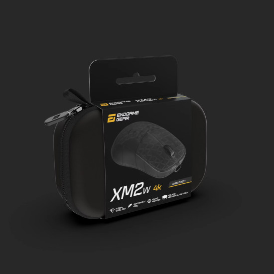Безжична мишка Endgame Gear XM2w 4K - Wireless Gaming Mouse - Dark Frost