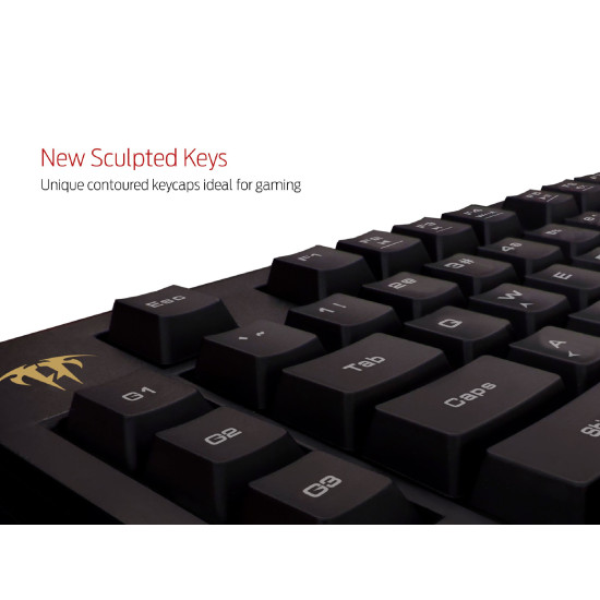 Геймърски комплект Gamdias Gaming COMBO - ARES 7 Color ESSENTIAL COMBO - keyboard + mouse