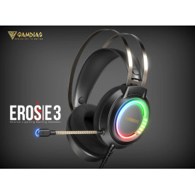 Слушалки Gamdias Gaming Heaphones - EROS E3 RGB - 50mm