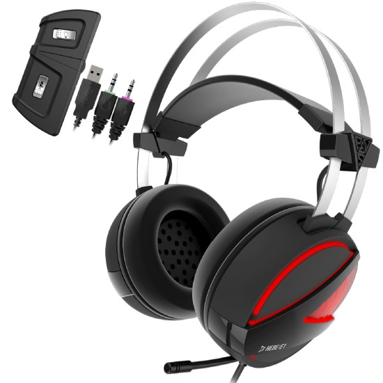 Слушалки Gamdias Gaming Heaphones - HEBE E1 RGB