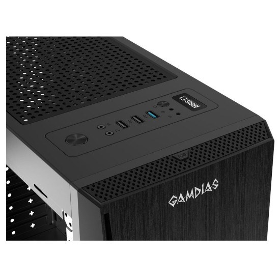 Кутия за компютър Gamdias Case ATX - Argus E1 - Addressable RGB