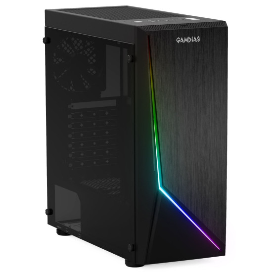 Кутия за компютър Gamdias Case ATX - Argus E1 - Addressable RGB
