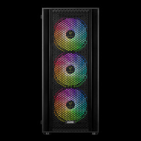 Кутия за компютър Gamdias Case ATX - AURA GC2 - Mesh, aRGB, Tempered Glass