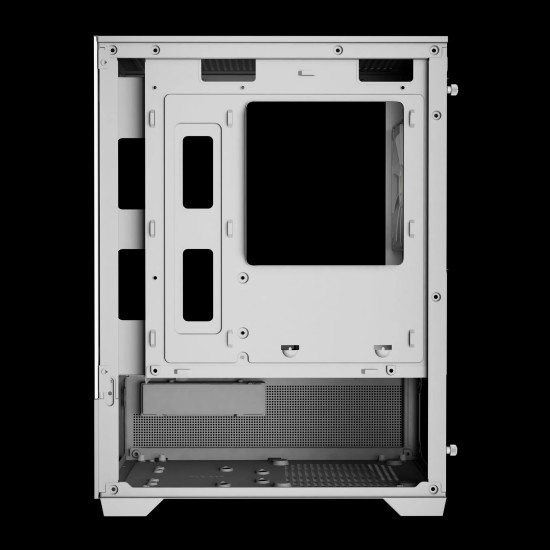 Кутия за компютър Gamdias Aura GC9M Elite WH ARGB, Tempered Glass, White