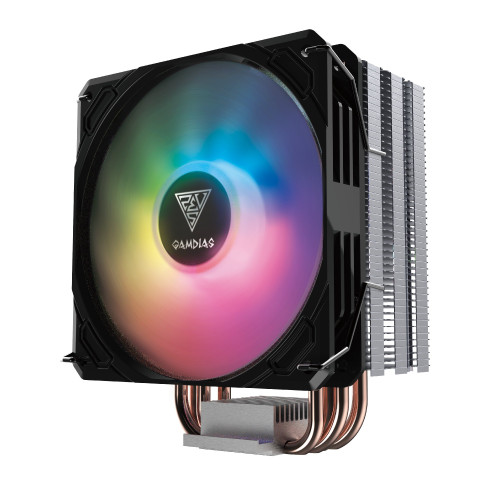 Охладител за процесор Gamdias CPU Cooler BOREAS E1-410 A-RGB