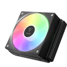 Водно охлаждане Gamdias Water Cooling 120mm - AURA GL120 v2 Black - aRGB
