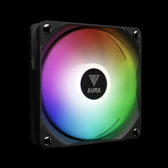 Водно охлаждане Gamdias Water Cooling 240mm - AURA GL240 DIGITAL - Digital Display, aRGB
