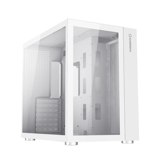 Кутия за компютър Gamemax Case ATX - Infinity White