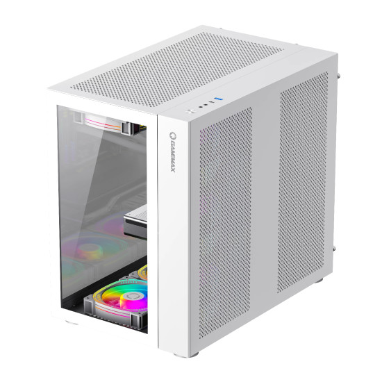 Кутия за компютър Gamemax Case ATX - Infinity White