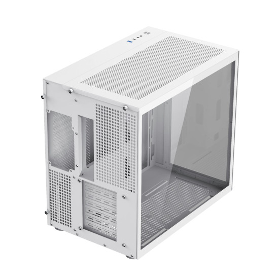 Кутия за компютър Gamemax Case ATX - Infinity White