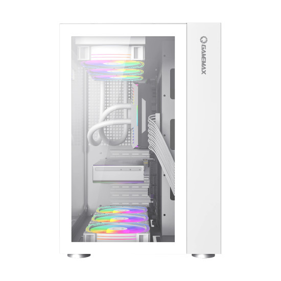 Кутия за компютър Gamemax Case ATX - Infinity White