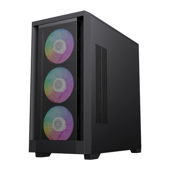 Кутия за компютър Gamemax Case mATX - DEFENDER MB - Addressable RGB