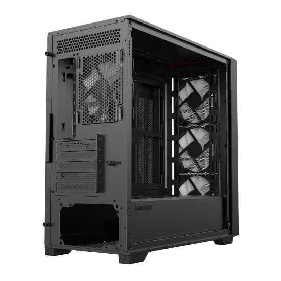 Кутия за компютър Gamemax Case mATX - DEFENDER MB - Addressable RGB
