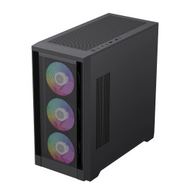 Кутия за компютър Gamemax Case mATX - DEFENDER MB - Addressable RGB