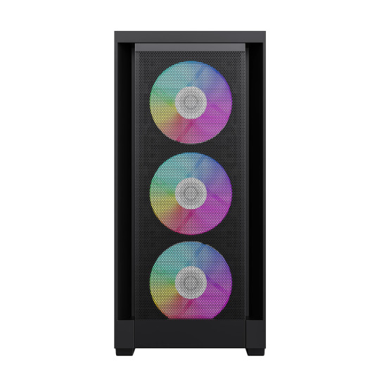 Кутия за компютър Gamemax Case mATX - DEFENDER MB - Addressable RGB