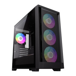 Кутия за компютър Gamemax Case mATX - DEFENDER MB - Addressable RGB