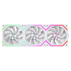 Комплект вентилатори Gamemax Fan Pack 3-in-1 3x120mm - FN12A-N2 WL-RW - Reverse, Daisy-Chain, A-RGB, White