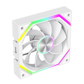 Комплект вентилатори Gamemax Fan Pack 3-in-1 3x120mm - FN12A-N2 WL-RW - Reverse, Daisy-Chain, A-RGB, White