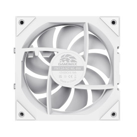 Комплект вентилатори Gamemax Fan Pack 3-in-1 3x120mm - FN12A-N2 WL-RW - Reverse, Daisy-Chain, A-RGB, White