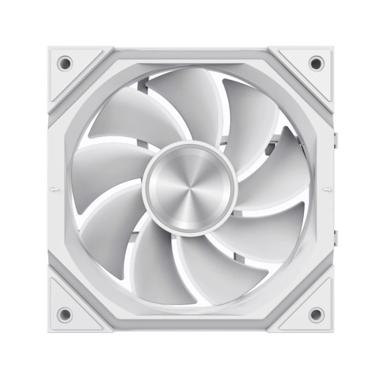 Комплект вентилатори Gamemax Fan Pack 3-in-1 3x120mm - FN12A-N2 WL-RW - Reverse, Daisy-Chain, A-RGB, White